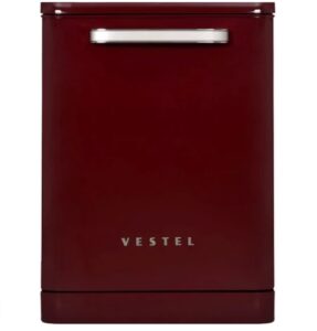 2.el sıfır gibi yeni vestel BM 500 retro bordo 5 programlı bulaşık makinesi