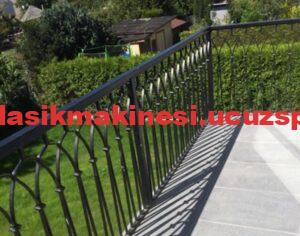 2.el çıkma duvar üstü ferforje korkuluk 250 TL