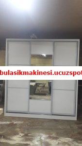 Spot seri sonu elbise dolabı ray dolap sürgülü ucuz dolap