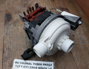 ikinci el bulaşık makinesi motoru sağlam ve kesinlikle sorunsuz yıkama motorudur